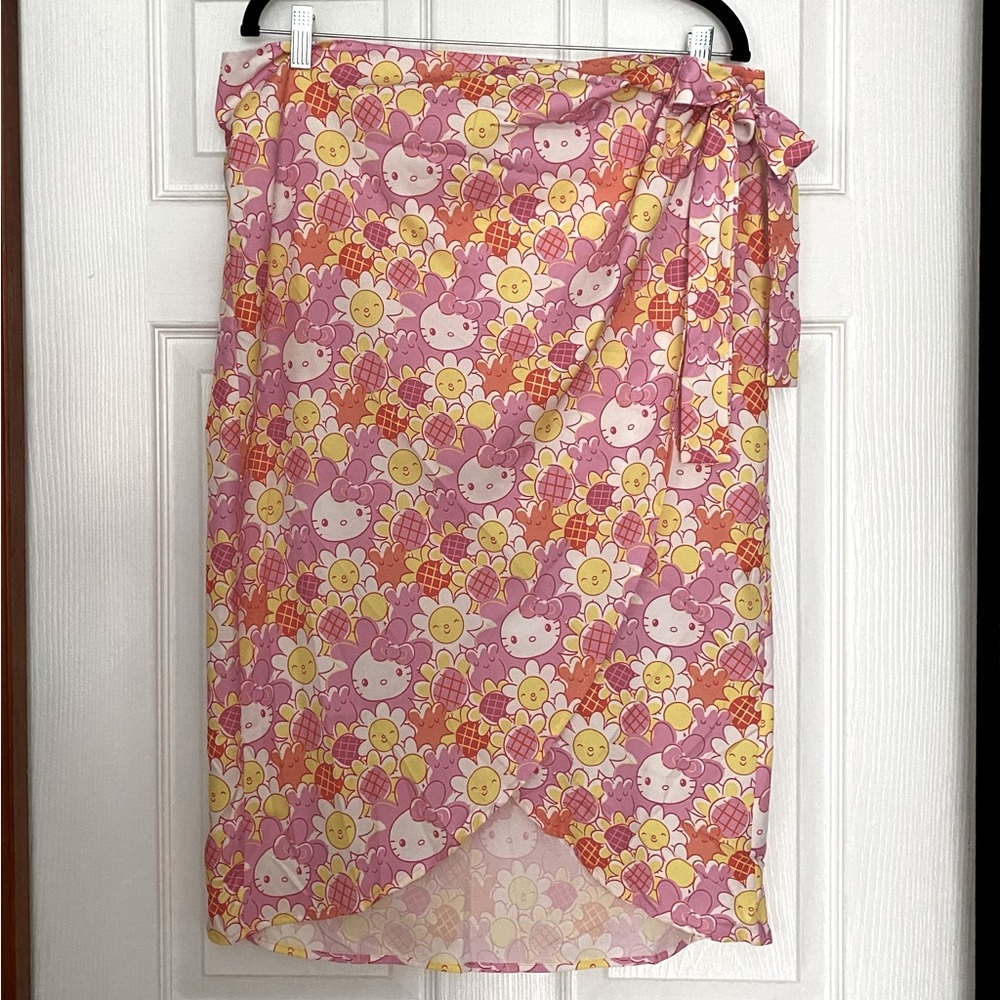 Hello Kitty wrap skirt